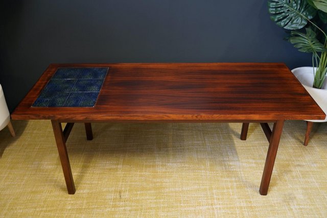 Preview of the first image of Mid Century Rosewood Table Johannes Andsersen PBS Danish.