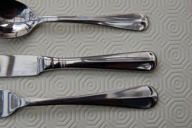 Image 10 of Viners 'Glamour' Stainless Vintage Cutlery, Nice Condition