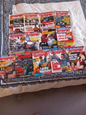 Image 2 of vintage AUTOSPORT 1993/4/5 MAGS & GRAND PRIX + 3 1980s MAGS