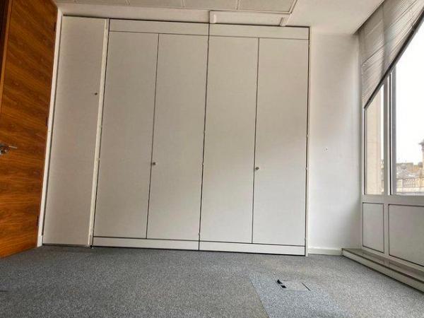 Image 10 of Lockable 4 door white office tall double cupboards/storage