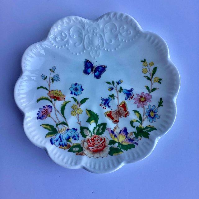 Preview of the first image of Aynsley Cottage Garden Plate excellent condition.