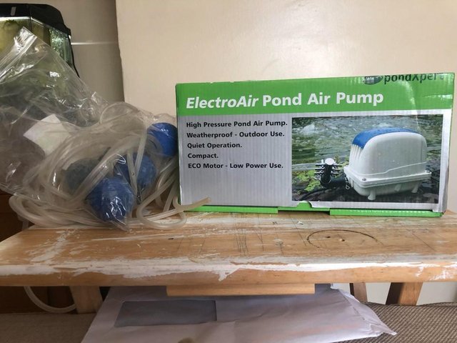 Preview of the first image of Pond air pump,ElectroAir 2100, 35L/min..