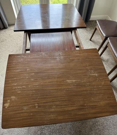 Image 3 of Vintage dining table and chair set