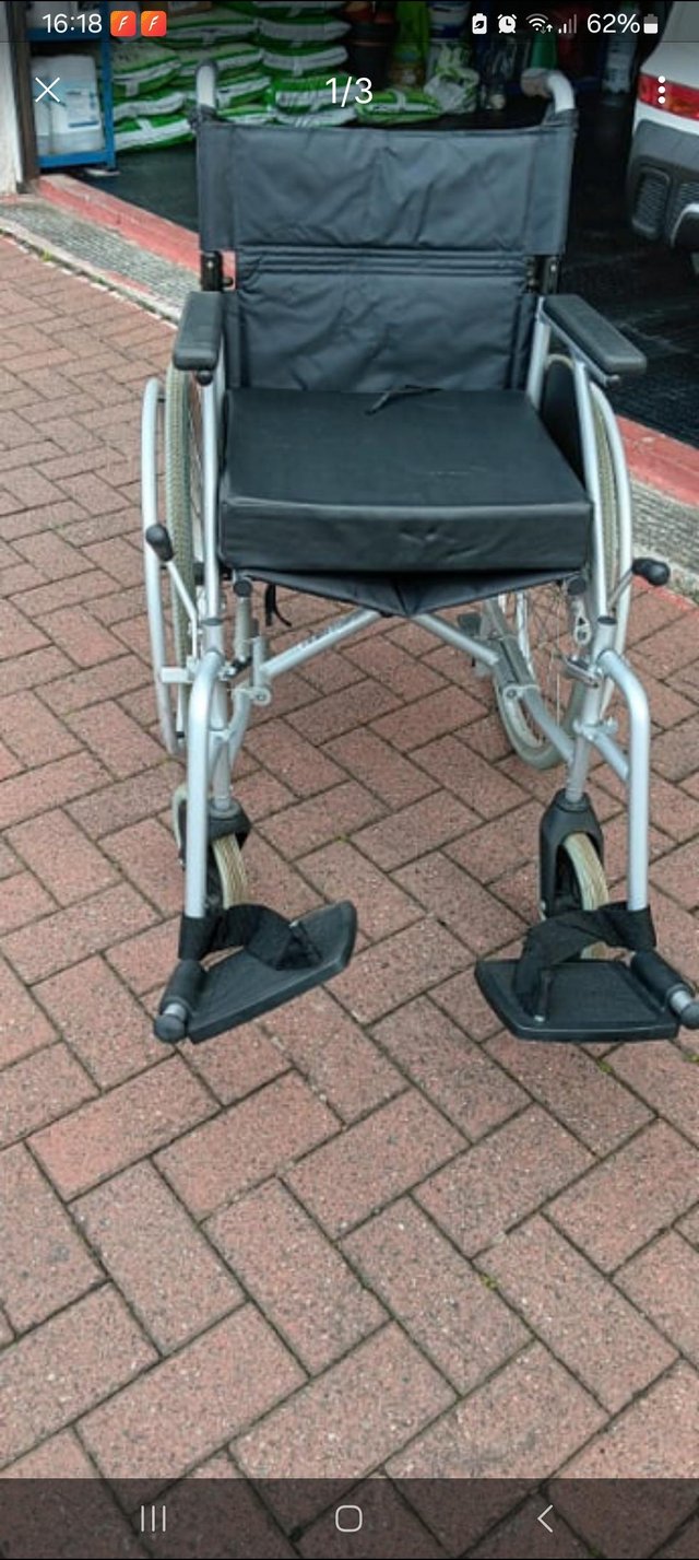 Preview of the first image of Wheelchair withe accessories.