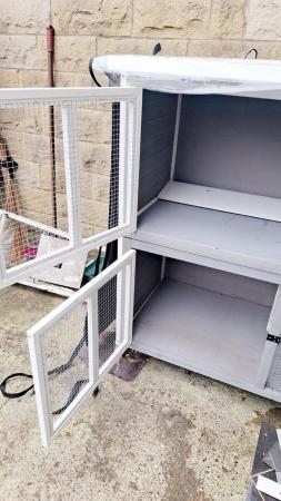Image 3 of 6ft Rabbit Hutch with Thermal Coat
