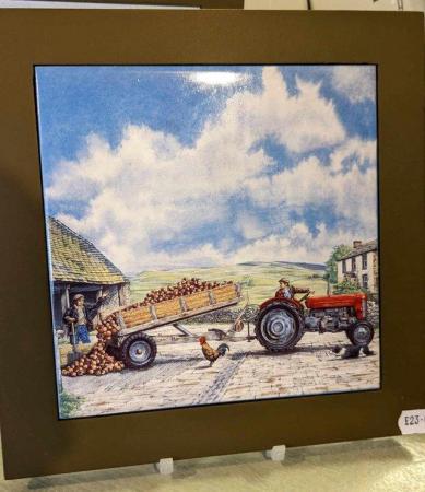 Image 3 of 2 x Border Fine Arts Studio Homeware Collection Tractor