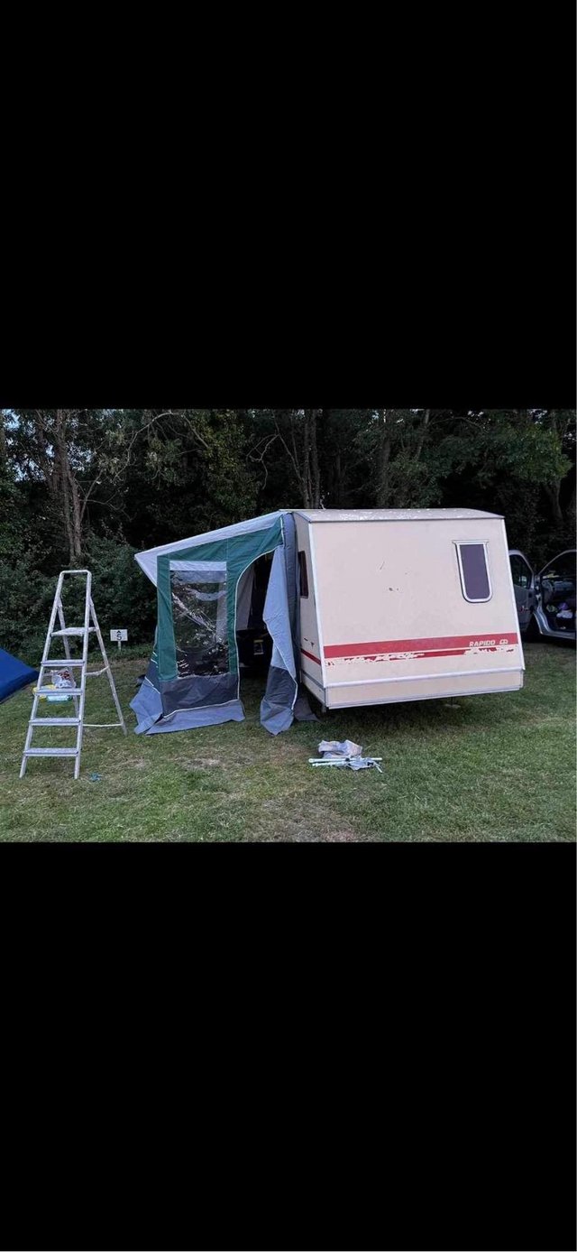 Preview of the first image of Rapido folding caravan for sale.