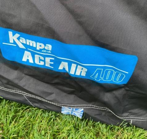 Image 5 of Kampa Ace Air 400 awning, with12 volt pump and awning pulley