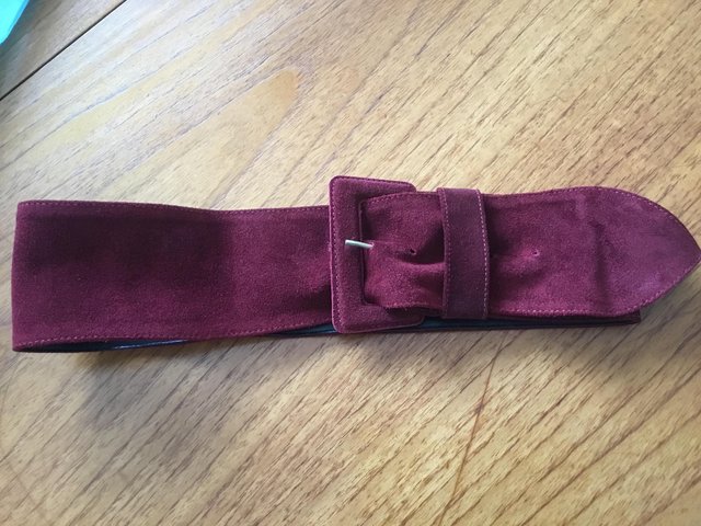 Preview of the first image of Vintage Jaeger Suede Belt.