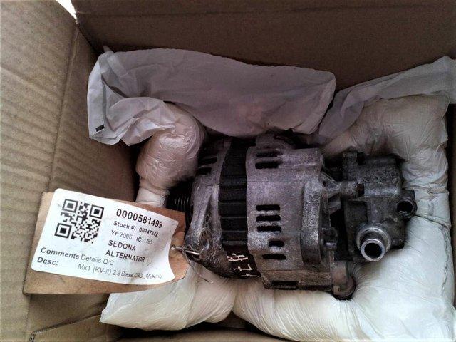 Preview of the first image of Alternator for an 06 Kia Sedona.