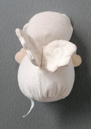 Image 2 of A Small Angel Baby Soft Toy and Rattle Combined.