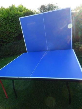 Image 1 of Full sized Table Tennis Table
