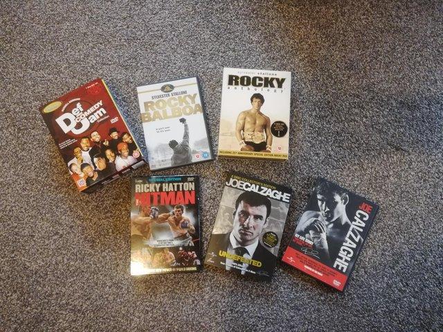 Preview of the first image of Several Dvd box collections comedy etc..
