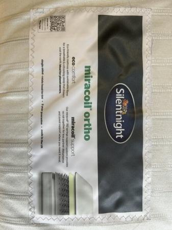 Image 1 of Silentnight Miracoil Ortho Mattress, King (99% New)