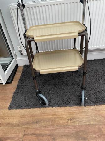 Image 2 of Care & Co height adjustable trolley