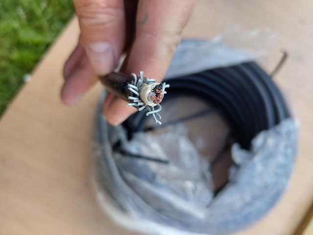 Preview of the first image of Prysmian A base c electric cable 600/1000V BS5467.