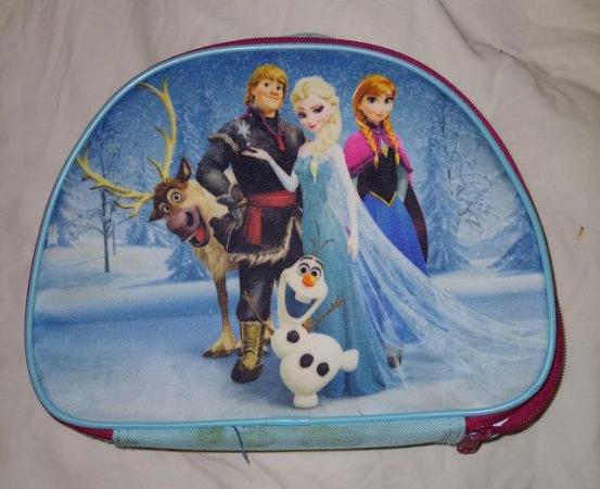 Image 3 of Frozen backpack + packed lunch box