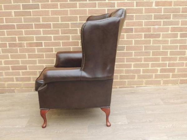 Image 5 of Saxon Chesterfield Queen Anne Luxury Armchair (UK Delivery)