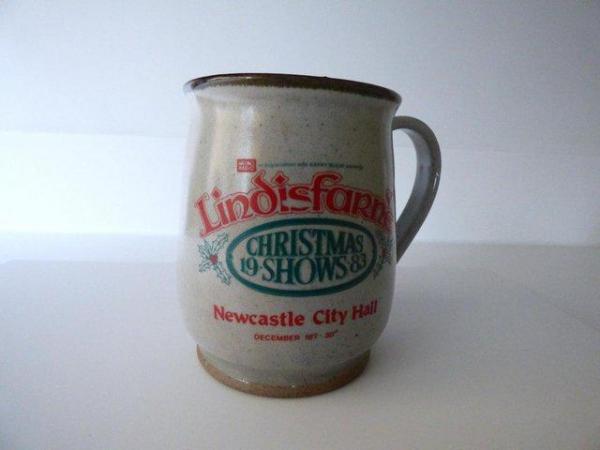 Image 1 of LINDISFARNE Christmas Shows 1983 Collectable Pottery Tankard