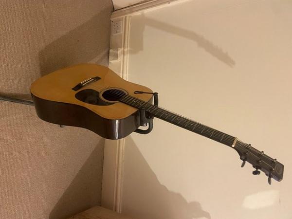 Image 2 of Stagg Acoustic Guitar with Stand, Great condition