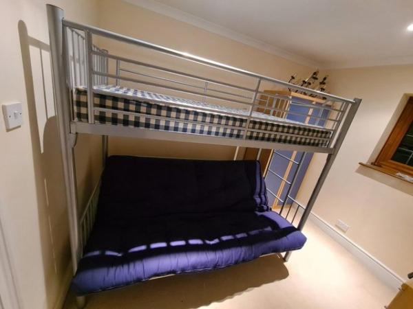 Image 1 of As New Triple Bunk Bed /Futon