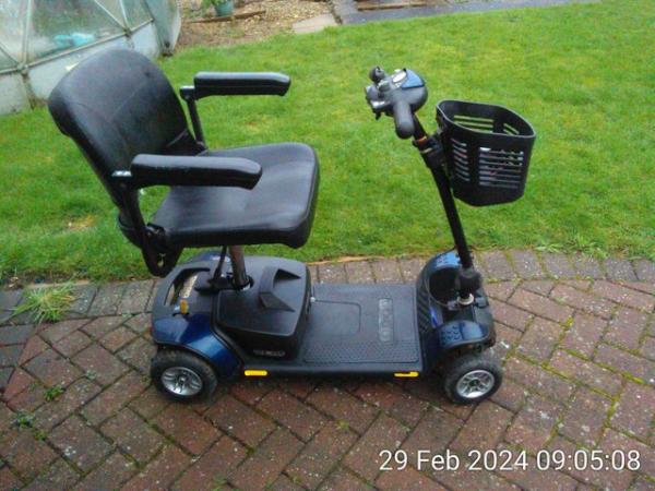Image 1 of Mobility scooter pride elite traveller in good condition.