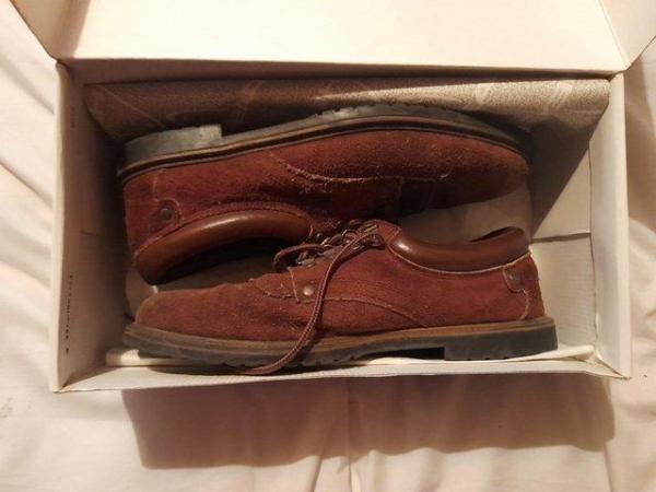 Image 2 of Tyson Benson Brown Suede Shoes size 8.