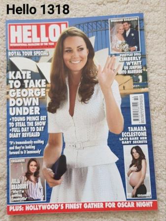Image 1 of Hello Magazine 1318 - Kate to take George Down Under