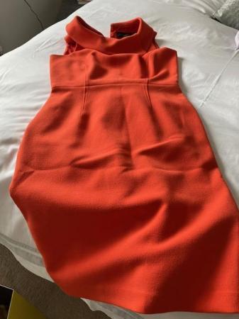Image 1 of Formal work dress, Paul Costelloe colour orange