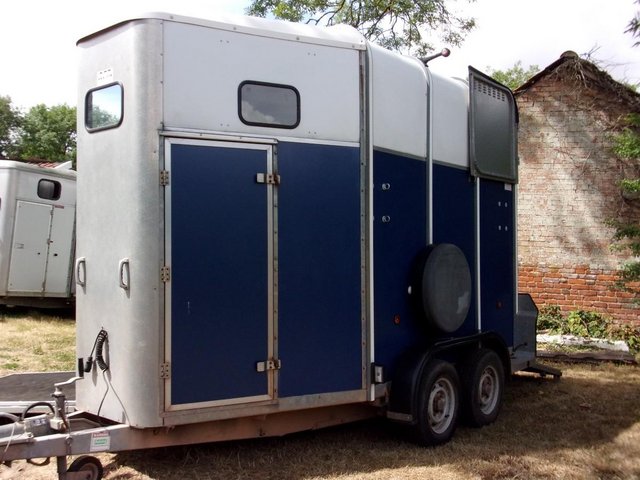 Preview of the first image of 2002 Blue 510 Ifor Williams 2 Horse Trailer..