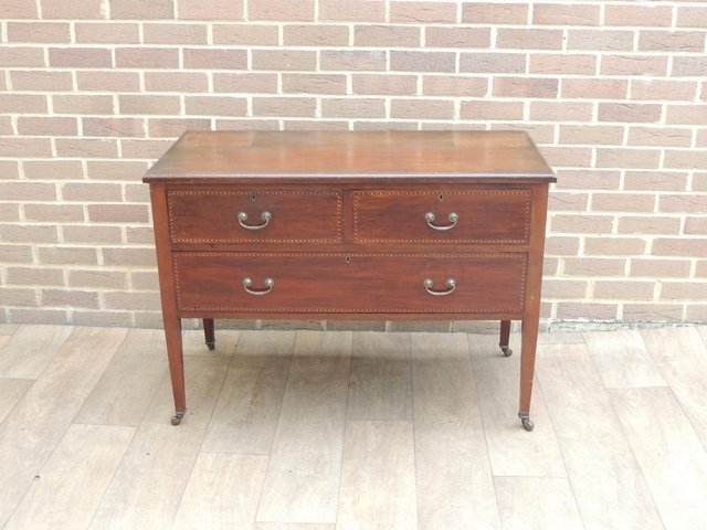 Preview of the first image of Edwardian Chest of Drawers / Dresser (UK Delivery).