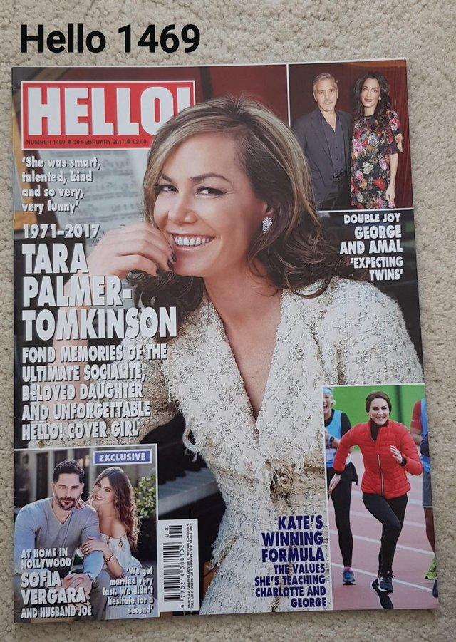 Preview of the first image of Hello Magazine 1469 - Tara Palmer-Tomkinson 1971-2017.