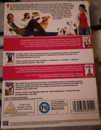 Image 2 of Dr Doolittle 4 Film Collection DVD Box Set