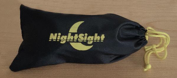 Image 4 of Night Sight Unisex Night Driving Glasses W/ Drawstring Pouch