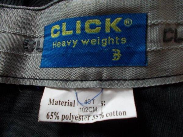 Image 2 of New Click Heavyweight 9oz Premium Work Trousers size 40T