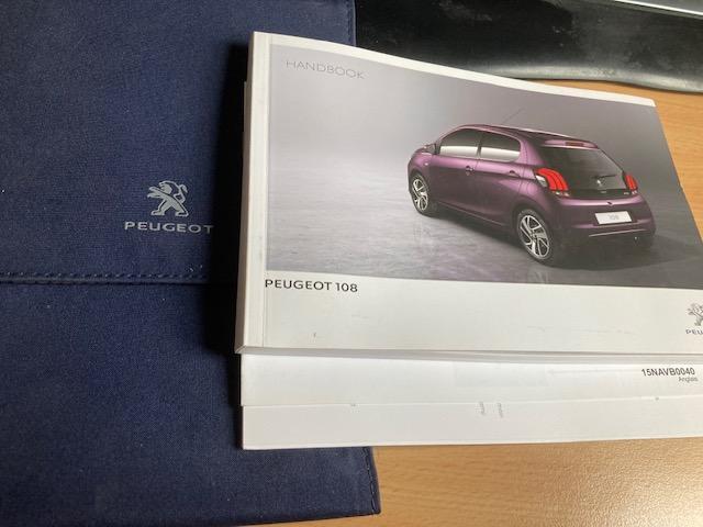 Preview of the first image of Peugeot 108 Owners Handbook pack.