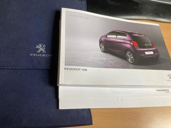 Image 1 of Peugeot 108 Owners Handbook pack