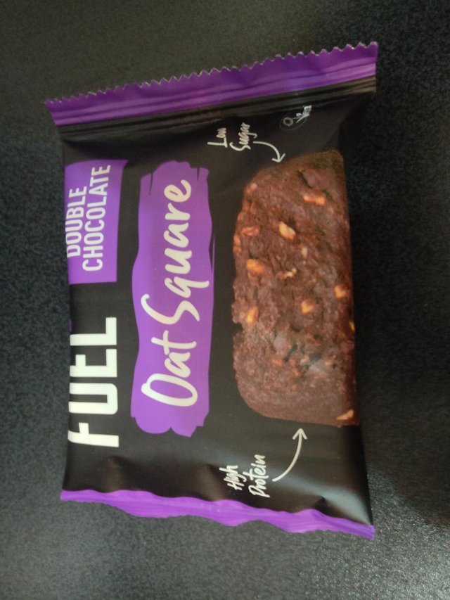 Preview of the first image of Fuel Oat Squares x11 - Double Chocolate High Protein Exp Sep.
