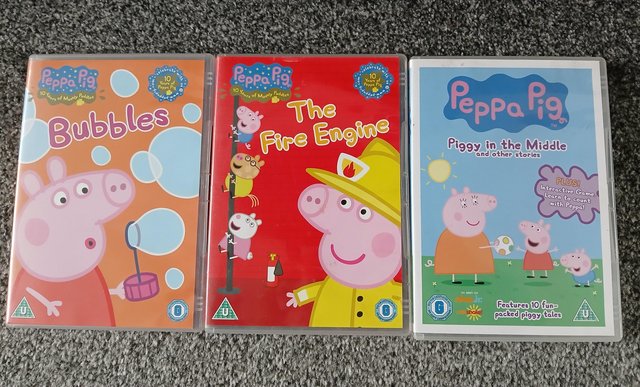 Preview of the first image of 3 Peppa Pig DVDs ........