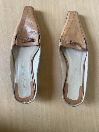 Image 3 of Vintage Pied A Terre kitten mules. Size 38 1/2 (5 1/2)