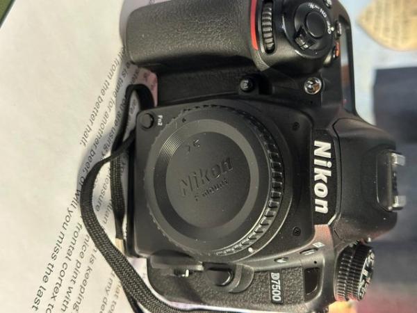 Image 3 of Nikon dslr 7500, and two lens