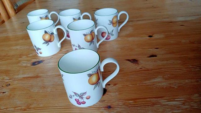 Preview of the first image of 6 lovely bone china mugs (also other advert similar mugs).