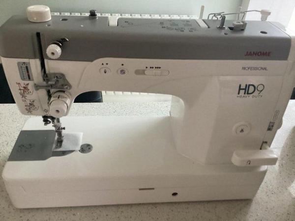 Image 1 of Janome HD9 sewing machine heavy duty