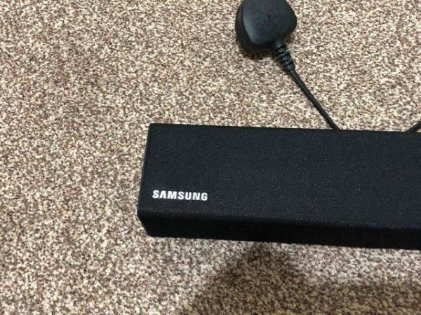 Image 1 of Samsung sound bar with remote &  subwoofer
