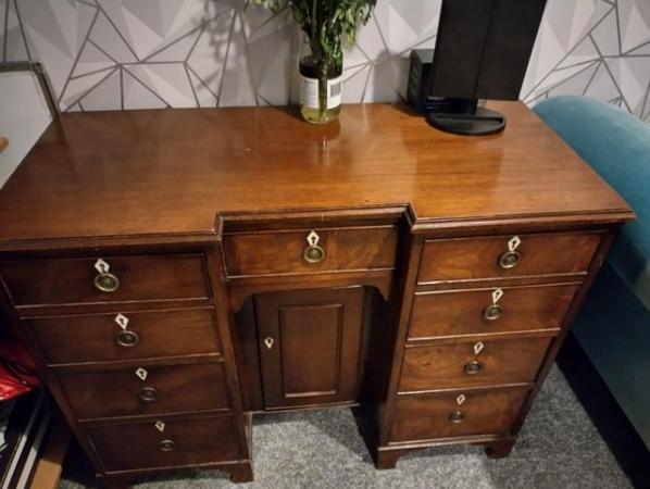 Image 1 of Two pieces of antique victorian furniture