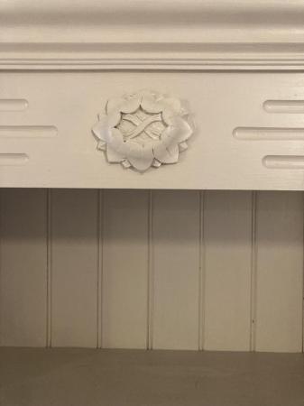 Image 1 of Solid pine painted bookcase in farrow and ball setting plast