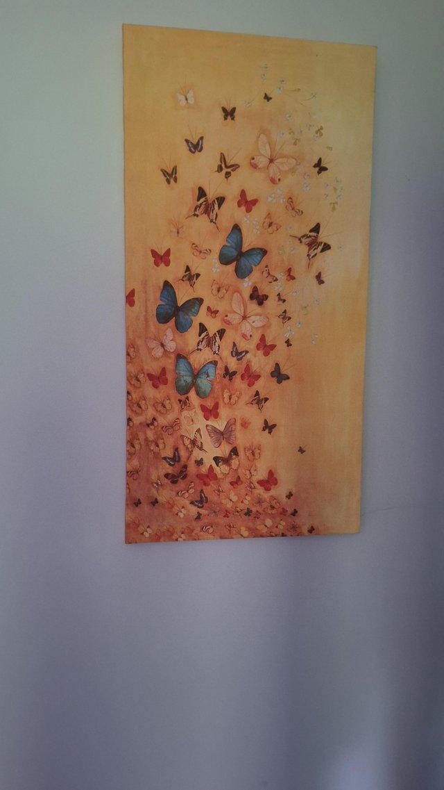 Preview of the first image of Butterfly Canvas picture.
