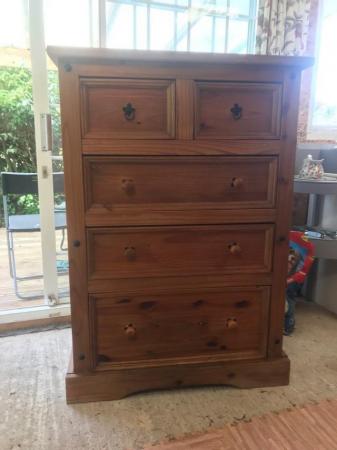 Image 1 of Second hand, Large Wooden draws