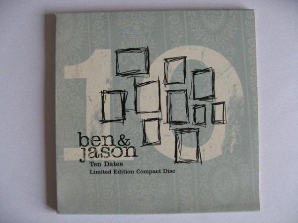 Image 1 of Ben & Jason – Ten Dates - Ltd Edition Enhanced CD Single –