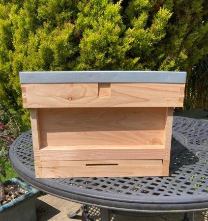 Image 1 of National bee hive (western red cedar) assembled with frames